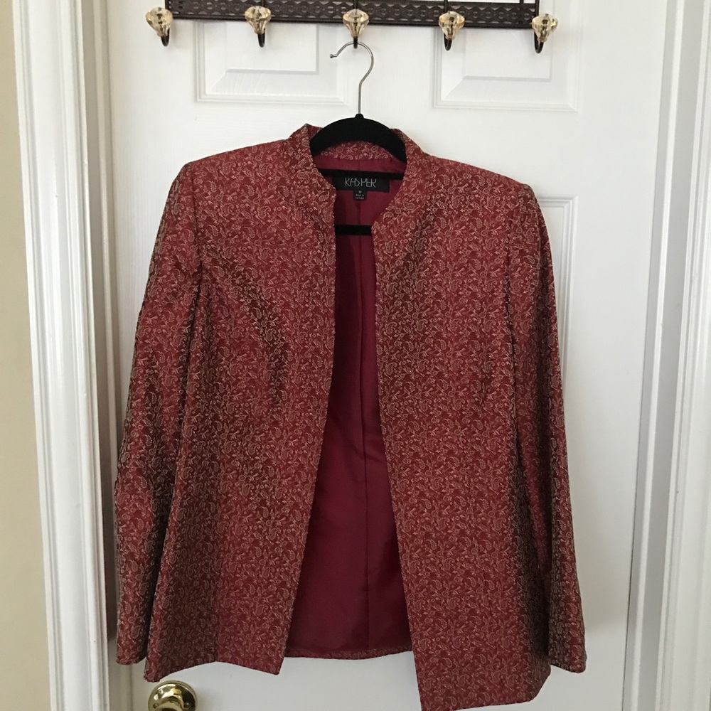 Embroidered Dressy Blazer Jacket